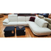 Our Best Selling 100% Leather Sectional with Open End - Adjustable Back